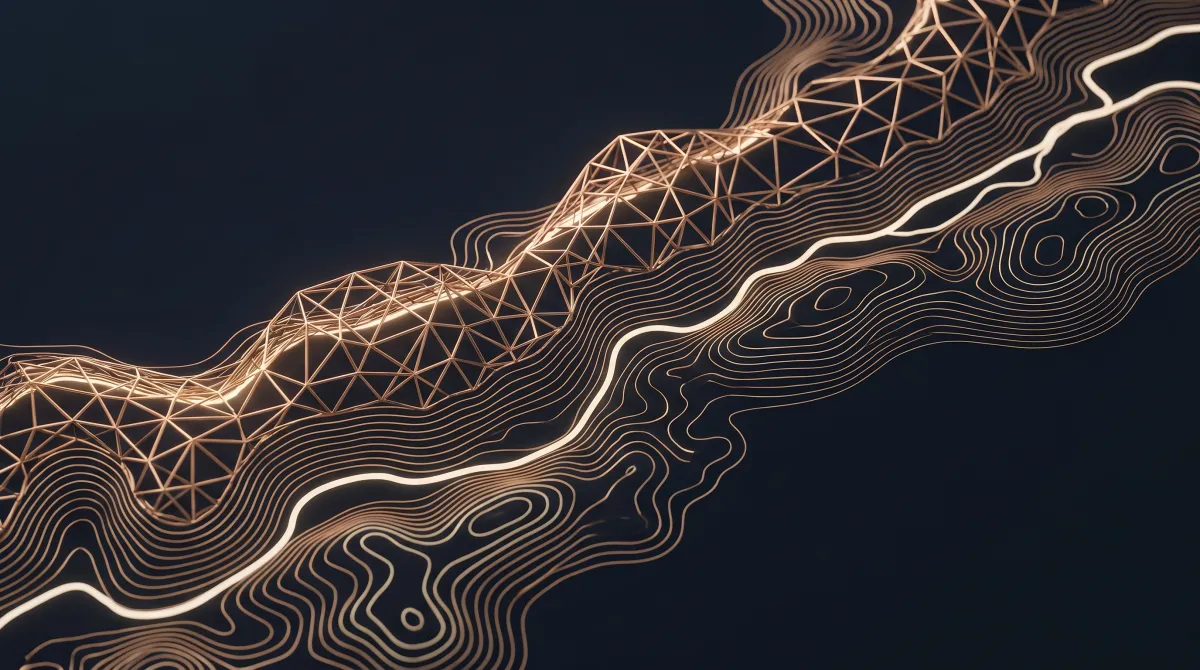 Illustratie bij het artikel: AI verlaat het lab: van metaallegeringen tot overstromingen