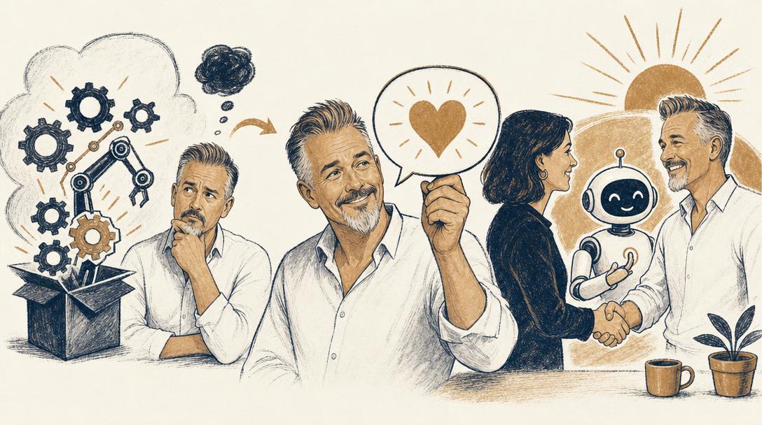 Illustratie bij het artikel: Je klant koopt het waarom, niet het wat