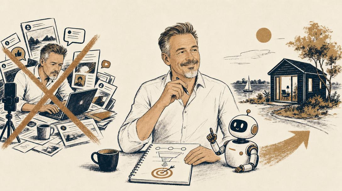 Reken eerst uit hoeveel gesprekken je nodig hebt, daarna pas over LinkedIn nadenken